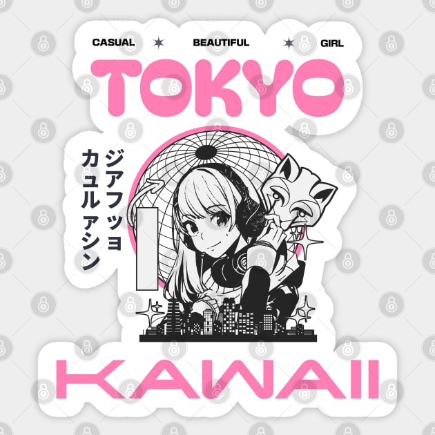 Anime Energy: Bold, Vibrant, and Full of Style Sticker by Steve